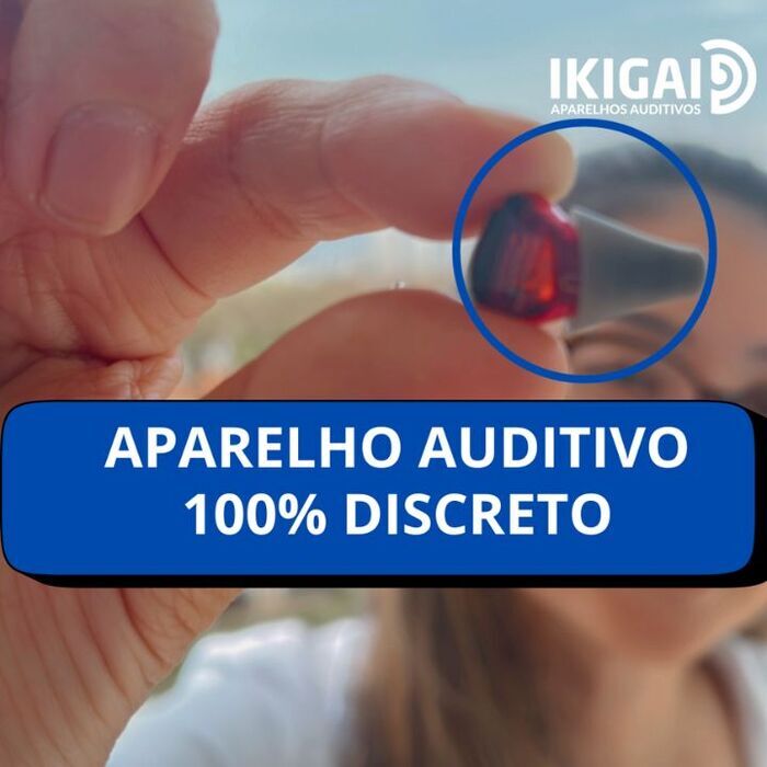 Aparelho auditivo moderno