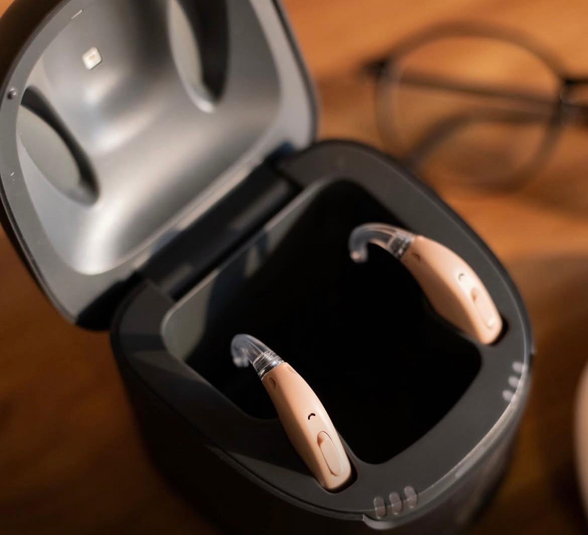 Aparelho auditivo BTE alta potência